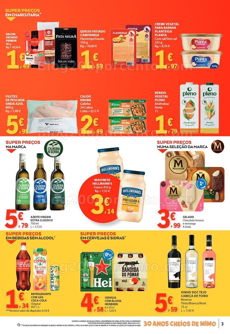 Antevisão Folheto E-LECLERC Promoções Fim de Semana - 10 a 12 julho